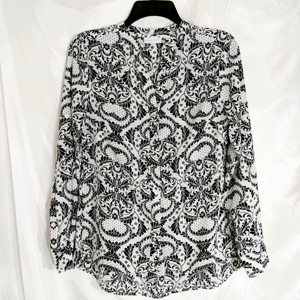 New York & Company XS Career Shirt